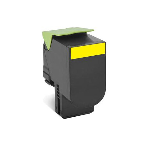 Lexmark 80C2HYE | 802HYE Yellow High Yield Corporate Cartridge (3k) | Cartridge | Yellow