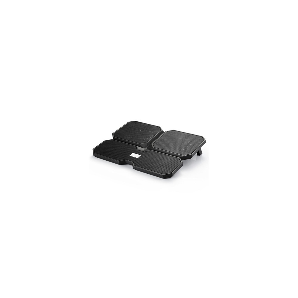Deepcool | Multicore x6 | Notebook cooler up to 15.6" | Black | 380X295X24mm mm | 900g g