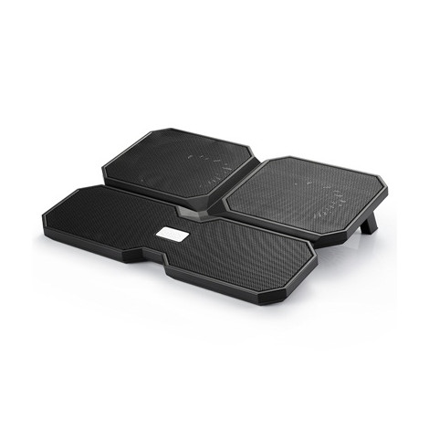 Deepcool | Multicore x6 | Notebook cooler up to 15.6" | Black | 380X295X24mm mm | 900g g