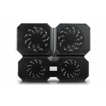 Deepcool | Multicore x6 | Notebook cooler up to 15.6" | Black | 380X295X24mm mm | 900g g