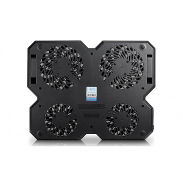 Deepcool | Multicore x6 | Notebook cooler up to 15.6" | Black | 380X295X24mm mm | 900g g