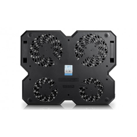 Deepcool | Multicore x6 | Notebook cooler up to 15.6" | Black | 380X295X24mm mm | 900g g