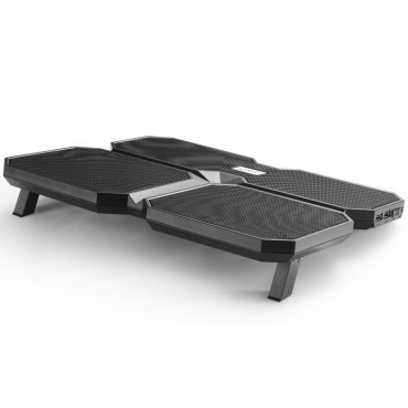 Deepcool | Multicore x6 | Notebook cooler up to 15.6" | Black | 380X295X24mm mm | 900g g