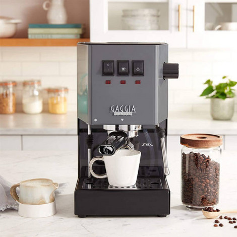 Gaggia | Coffee Maker | RI9481/16 Classic E24 | Pump pressure 15 bar | Built-in milk frother | Semi-automatic | Industrial Grey