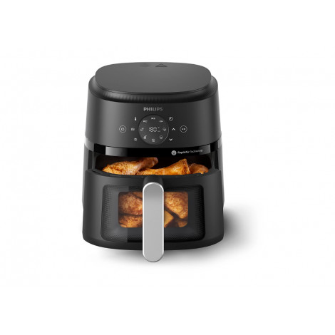 Philips Airfryer | NA221/00 2000 series | Power 1500 W | Capacity 4.2 L | Rapid Air technology | Black/Silver