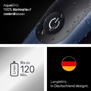 Braun 11in1 Grooming Kit | All-in-One Series 7 AIO7540 | Cordless | Number of length steps 14 | Black/Blue