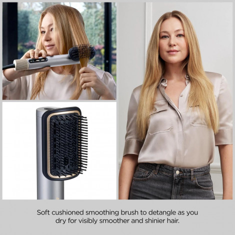 BABYLISS | Hair styling comb | Air Wand AS6555E | Ion conditioning | Number of heating levels 4 | 1600 W | Chrome