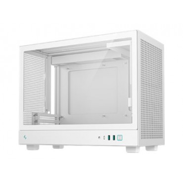 Deepcool Case | CH160 PLUS WH | White | Micro ATX | Power supply included No