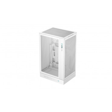 Deepcool Case | CH270 DIGITAL WH | White | Mini Tower | Power supply included No