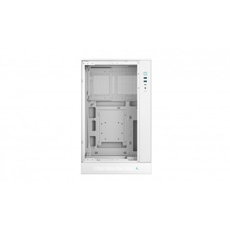 Deepcool Case | CH270 DIGITAL WH | White | Mini Tower | Power supply included No