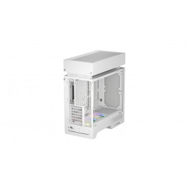 Deepcool Case | CL660 WH | White | Mid Tower | Power supply included No