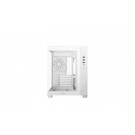 Deepcool Case | CG330 3F WH | White | Micro ATX | Power supply included No
