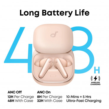Anker Soundcore Liberty 5, Pink