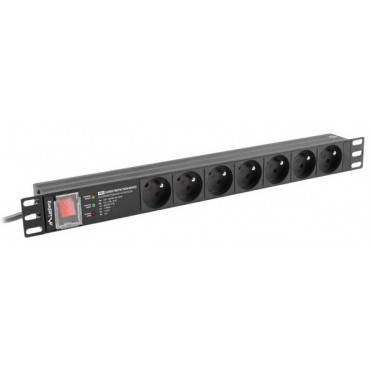 LANBERG PDU Rack pro 19i 1U...