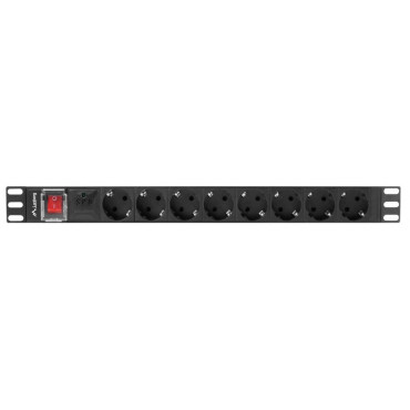 LANBERG PDU 19inch 1U 16A...