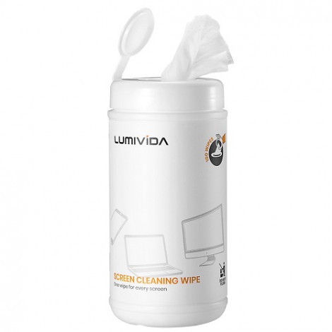 Ekrano valymo servetėlės, 100vnt.