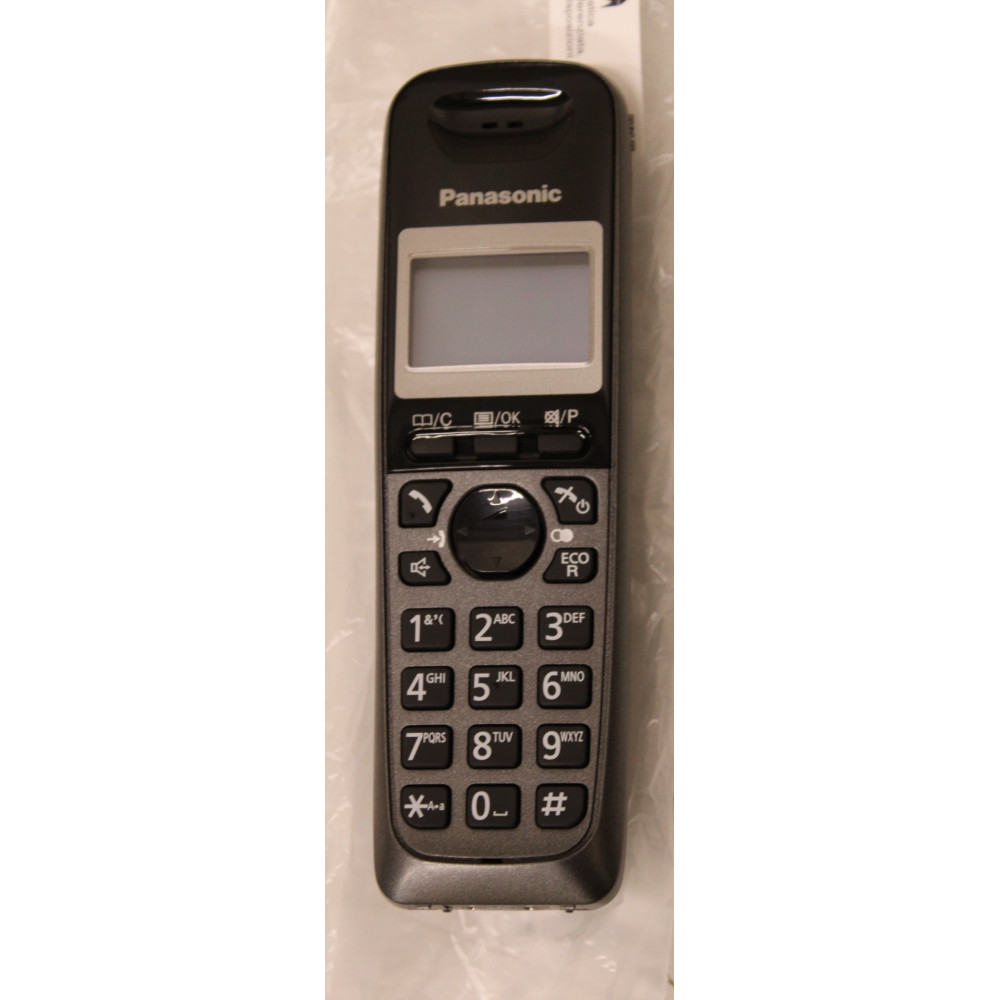 SALE OUT. Panasonic | KX-TG2511FX | 3.56 cm | Black | DEMO | Built-in display | Caller ID | Conference call | Wireless connectio
