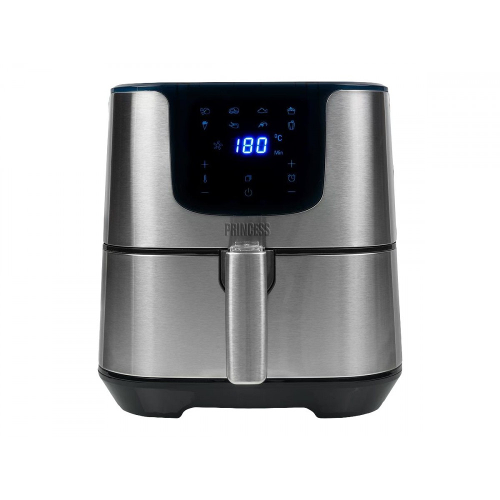 Princess | Digital Aerofryer Deluxe XXL | 182060 | Power 1700 W | Capacity 5.5 L | Black/Stainless Steel