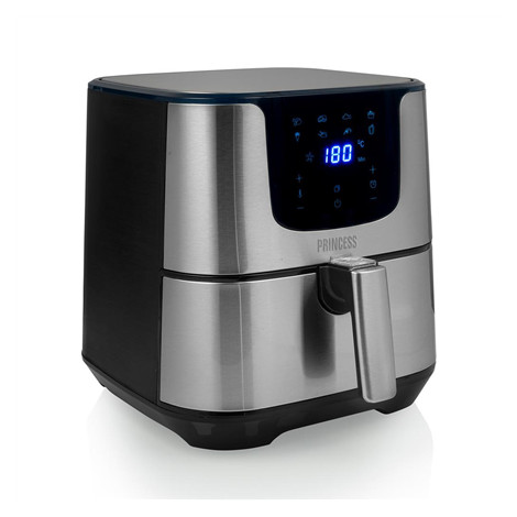 Princess | Digital Aerofryer Deluxe XXL | 182060 | Power 1700 W | Capacity 5.5 L | Black/Stainless Steel