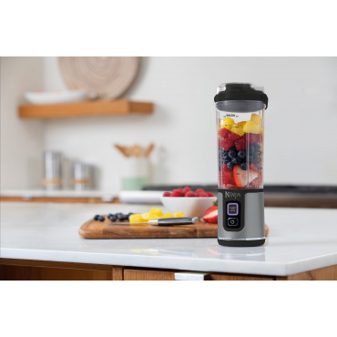 NINJA | Portable Cordless Blender | BC151EUBK | Portable | Jar material BPA-free | Jar capacity 0.53 L | Ice crushing | Black/Gr