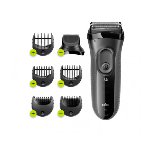 Braun Shave&Style Shaver | 3000BT Series 3 | Operating time (max) 45 min | NiMH | Black