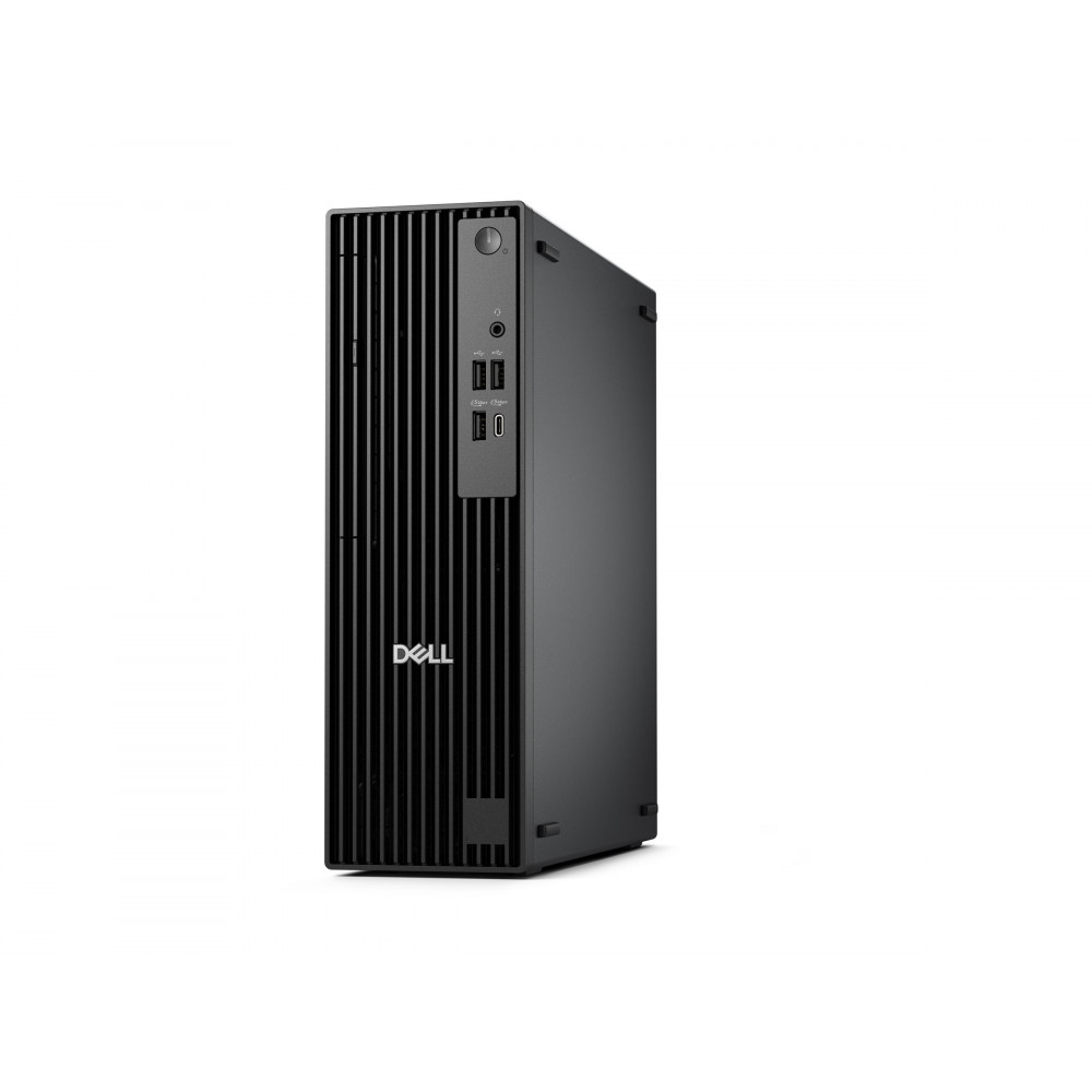 Dell Pro | QCS1255 | Desktop | Slim | AMD Ryzen 5 | 8600G | Internal memory 16 GB | DDR5 | Solid-state drive capacity 512 GB | I
