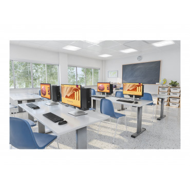 Dell Pro | QCS1255 | Desktop | Slim | AMD Ryzen 5 | 8600G | Internal memory 16 GB | DDR5 | Solid-state drive capacity 512 GB | I