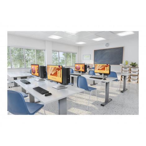 Dell Pro | QCS1255 | Desktop | Slim | AMD Ryzen 5 | 8600G | Internal memory 16 GB | DDR5 | Solid-state drive capacity 512 GB | I