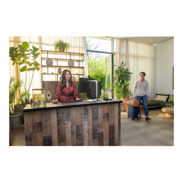 Dell Pro | QCS1255 | Desktop | Slim | AMD Ryzen 5 | 8600G | Internal memory 16 GB | DDR5 | Solid-state drive capacity 512 GB | I