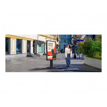 LG Outdoor Display | 55XE3P-B | 55 " | Landscape/Portrait | 24/7 | webOS | Wi-Fi | 3500 cd/m | 9 ms | 178 | 178