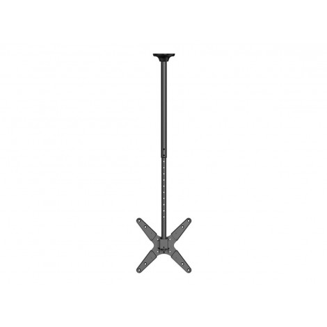 Neomounts Ceiling mount | FPMA-C340BLACK Monitor/TV mount ceiling screen | Adjustable Height, Rotate, Tilt, Swivel | 32-75 " | M