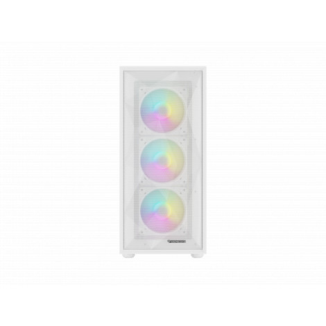 Genesis Gaming PC Case | Diaxid 605 ARGB | White | Midi Tower | Power supply included No