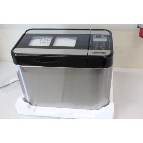 SALE OUT. SALE OUT. Gorenje | Bread maker | BM1400E | Power 815 W | Number of programs 12 | Display LCD | Stainless steel | DAMA
