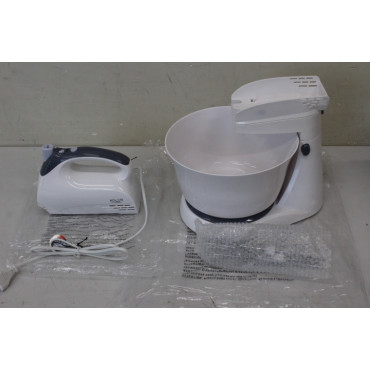 SALE OUT. | Adler | Mixer | AD 4202 | Mixer with bowl | 300 W | Number of speeds 5 | Turbo mode | White | DAMAGED PACKAGING