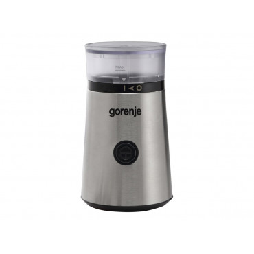 Gorenje | Coffee grinder | SMK150E | 150 W | Coffee beans capacity 60 g | Lid safety switch | Stainless steel