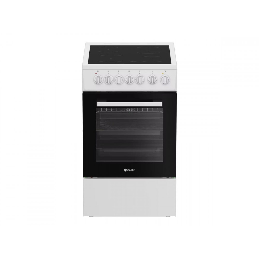 Indesit IS5V5GSW/P Cooker, Freestanding, Electric, Width 50cm, White | INDESIT Cooker | IS5V5GSW/P