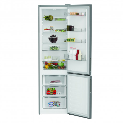 INDESIT Refrigerator | INKS 1401 S4E1 | Energy efficiency class E | Free standing | Combi | Height 202.5 cm | Fridge net capacit