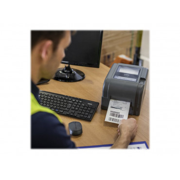 Brother TD 4520TN Network Printer 300DPI EU, 300 DPI Desktop Label Printer, USB, Ethernet Connectivity