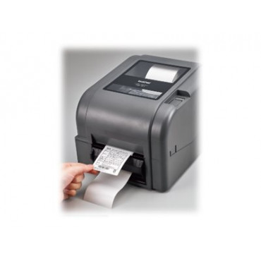 Brother TD 4520TN Network Printer 300DPI EU, 300 DPI Desktop Label Printer, USB, Ethernet Connectivity