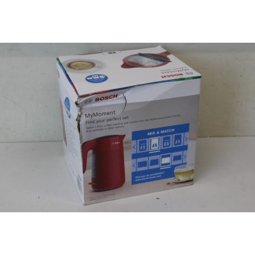 SALE OUT. | Bosch Kettle | TWK2M164 MyMoment | Electric | 2400 W | 1.7 L | Plastic | 360 rotational base | Red | DAMAGED PACKAGI