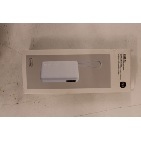 SALE OUT. Xiaomi 67W Power Bank 10000 (Integrated Cable) | 10000 mAh | Ice Blue | DAMAGED PACKAGING