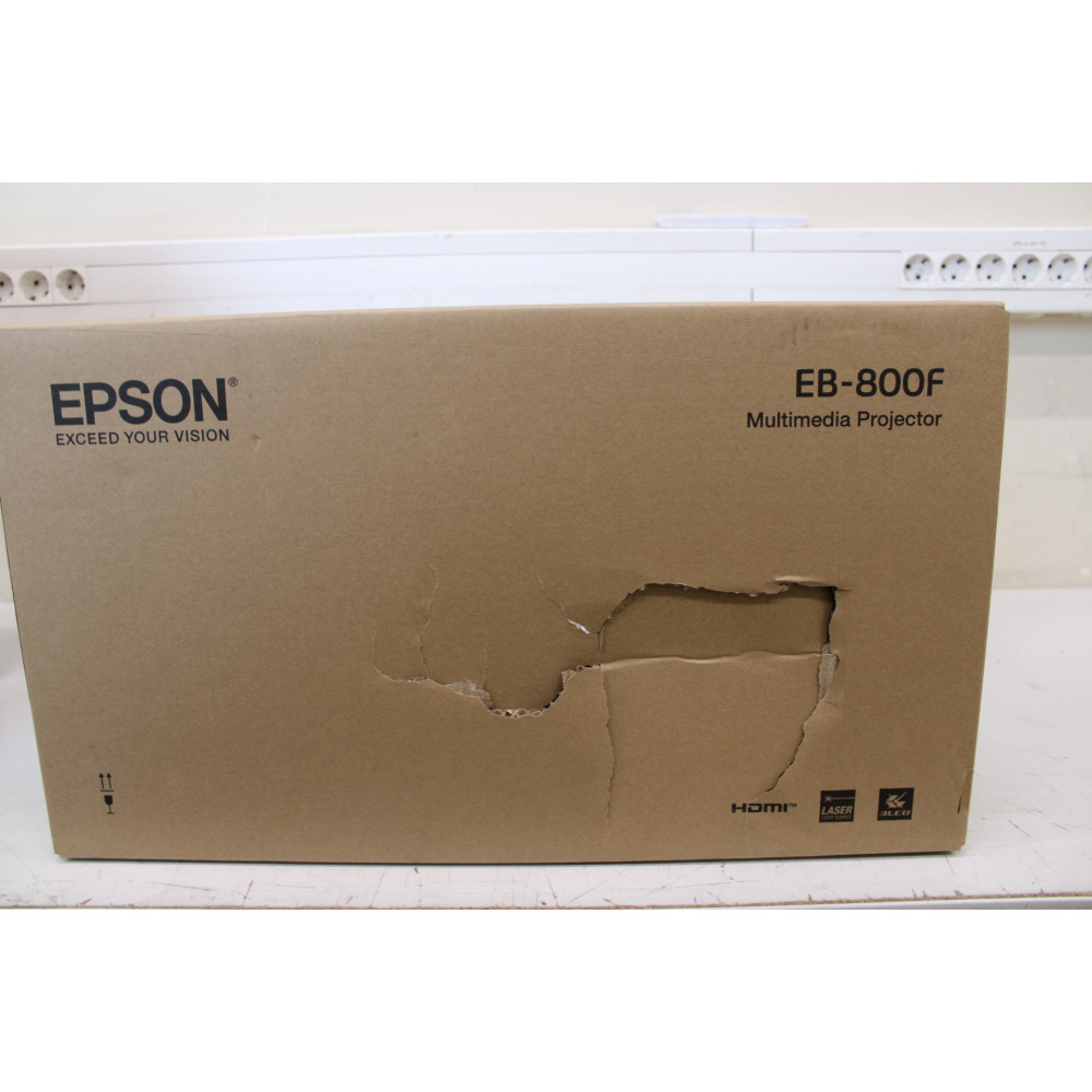 SALE OUT. Epson EB-800F 3LCD Projector /16:9/5000Lm/2500000:1, White DAMAGED PACKAGING | Epson | EB-800F | Full HD (1920x1080) |