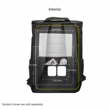 Asus BP4701 ROG BACKPACK/15_17 | Asus BP4701 | Notebook carrying backpack | Fits up to size 17 " | Backpack | Black