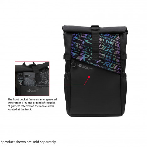 Asus BP4701 ROG BACKPACK/15_17 | Asus BP4701 | Notebook carrying backpack | Fits up to size 17 " | Backpack | Black