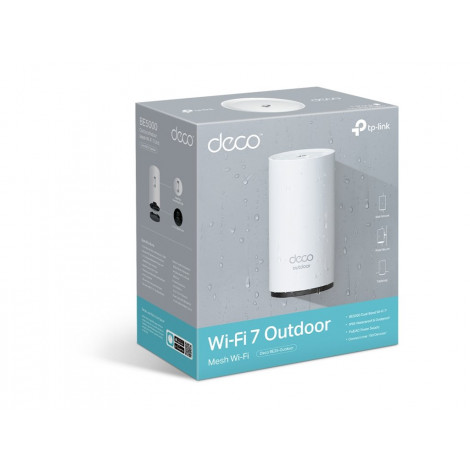 TP-Link Deco BE25-Outdoor(1-pack) Deco 7 Outdoor BE5000 Outdoor / Indoor Mesh WiFi 7 Router | TP-LINK