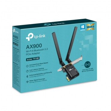 TP-Link Archer TX10E AX900 Wi-Fi 6 Bluetooth PCIe Adapter | TP-LINK
