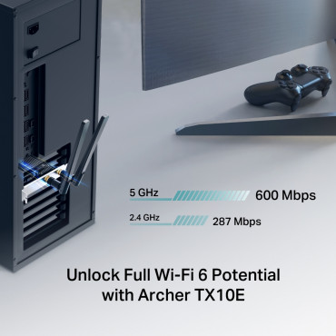 TP-Link Archer TX10E AX900 Wi-Fi 6 Bluetooth PCIe Adapter | TP-LINK
