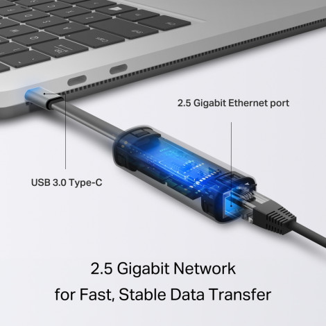 TP-Link UE310C USB Type-C to 2.5 Gigabit Ethernet Network Adapter | TP-LINK