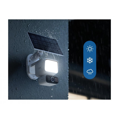 TP-Link Tapo C615F KIT Solar-Powered Floodlight Pan/Tilt Security Camera Kit | TP-LINK