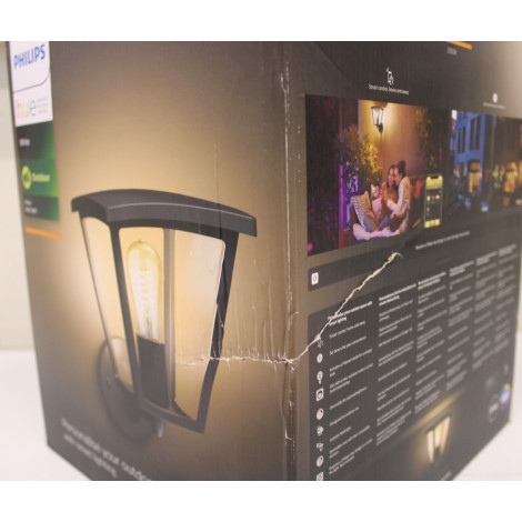 SALE OUT. Philips Hue Inara Outdoor wall light | E27 | 7 W | Warm white | DAMAGED PACKAGING